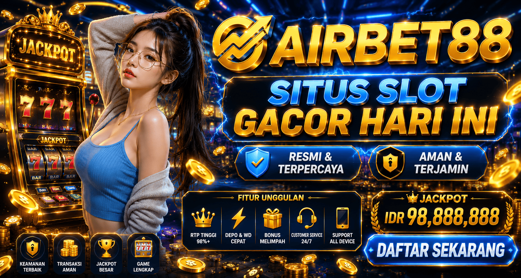Depo10K Atraktif dengan Konsep Modern